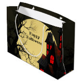 Sac cadeau de Pleine lune de maison chassé (Dos Angle)