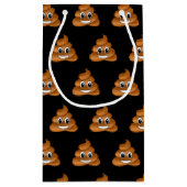 Sac cadeau de Poop Emoji souriant (Dos)