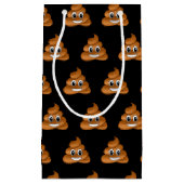 Sac cadeau de Poop Emoji souriant (Devant)
