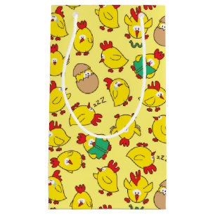 Sac cadeau de poussins