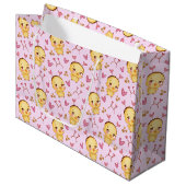 Sac cadeau de poussins et de coeurs mignons (Devant Angle)
