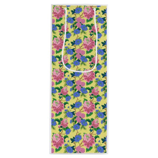 Sac cadeau de Preppy Chinoiserie Floral (Devant)