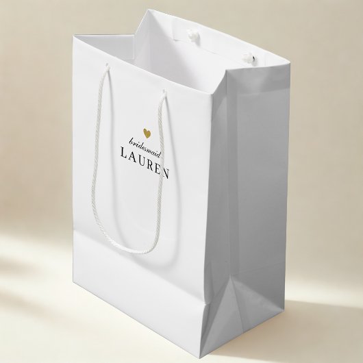 Sac Cadeau de Proposition Demoiselle d'Honneur à C