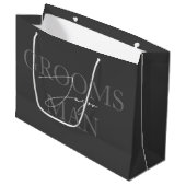 Sac Cadeau de Proposition pour Garçons d'Honneur G (Devant Angle)