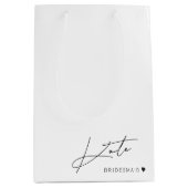 Sac cadeau de proposition simple moderne de servan (Devant)