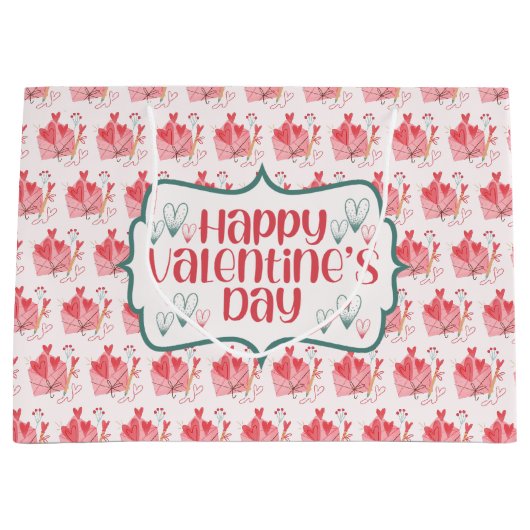 Sac cadeau de Saint Valentin (Devant)