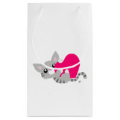 Sac cadeau de Saint Valentin Gray Kitty (Dos)