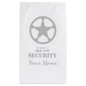 Sac cadeau de sécurité pour porte-bague mariage en (Dos)