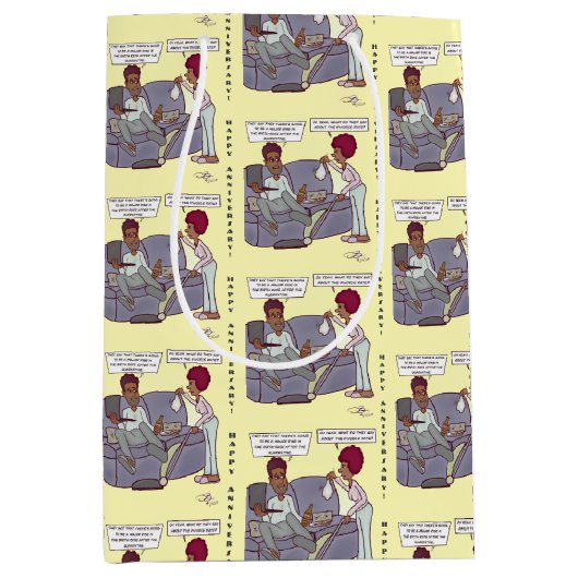 Sac cadeau de taux de divorce (Devant)