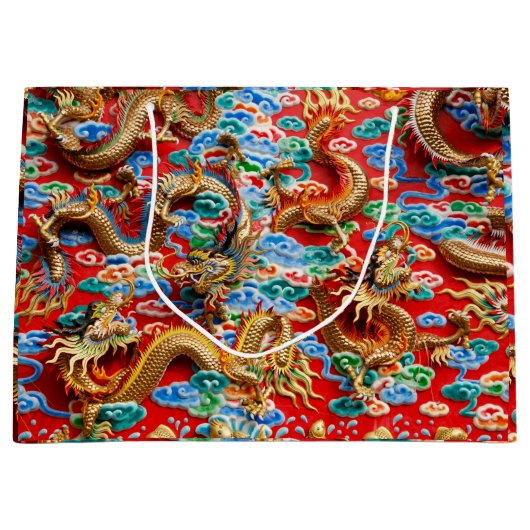 sac cadeau de temple dragons (Devant)