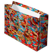 sac cadeau de temple dragons (Devant Angle)