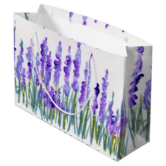 Sac cadeau de terrain Lavender (Dos Angle)