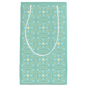 Sac cadeau de thé de l'après-midi en carrelage fan (Devant)