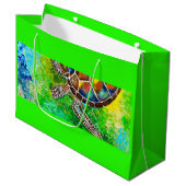 Sac cadeau de tortue (Devant Angle)