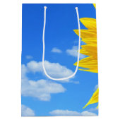 Sac cadeau de tournesol avec abeilles (Dos)