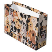 Sac cadeau de tous les chiens (Devant Angle)