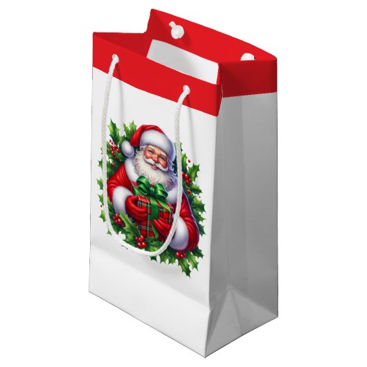Sac cadeau de vacances (Devant Angle)