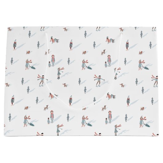 Sac cadeau de vacances de ski (Devant)