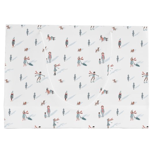 Sac cadeau de vacances de ski (Dos)