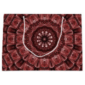 Sac cadeau de vacances Floral Rouge (Devant)