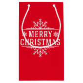 Sac cadeau de vacances-Joyeux Noël (Dos)