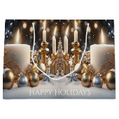 Sac cadeau de vacances pour bougies (Devant)