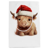 Sac cadeau de vacances pour vache Highland (Devant)