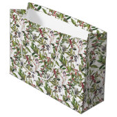 Sac cadeau de vacances Rustic Winter Berries (Devant Angle)