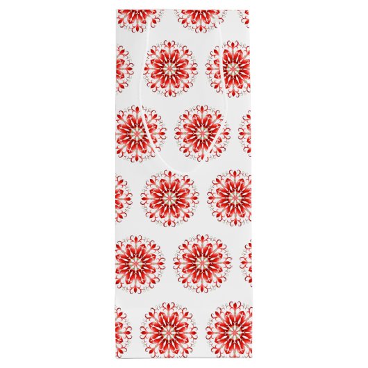 Sac cadeau de vacances Snowflake (Dos)