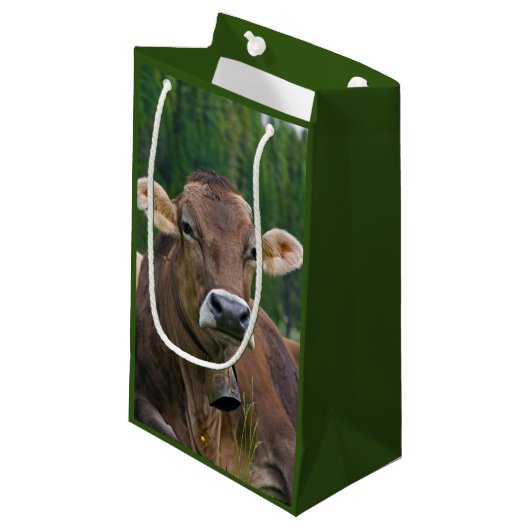 Sac cadeau de vache alpine (Devant Angle)