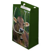 Sac cadeau de vache alpine (Dos Angle)