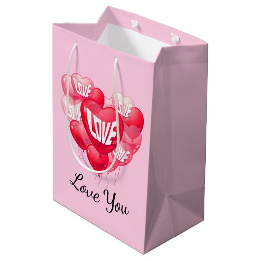 Sac cadeau de Valentine (Dos Angle)