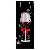 Sac cadeau de vin adorable (Devant)