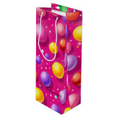 Sac cadeau de vin Bubbly (Devant Angle)