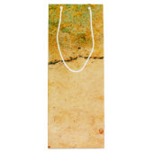 Sac cadeau de vin d'anniversaire Leo (Dos)