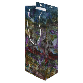 Sac cadeau de vin de colibris en vol