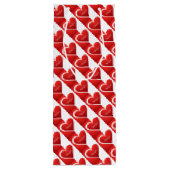 Sac cadeau de vin de la journée Valentines (Dos)