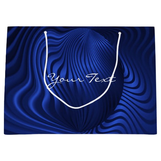 Sac cadeau décoratif Blue Navy (Devant)