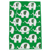 Sac cadeau d'éléphant blanc (Devant)