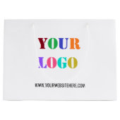 Sac cadeau d'entreprise personnalisé (Devant)