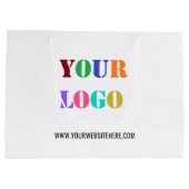 Sac cadeau d'entreprise personnalisé (Dos)