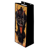 Sac cadeau Déplaisant Krampus (Devant Angle)