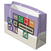 Sac cadeau des blocs de futurs physiciens (Dos Angle)