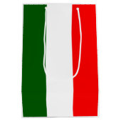 Sac cadeau design pour drapeaux italiens (Dos)