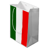 Sac cadeau design pour drapeaux italiens (Dos Angle)