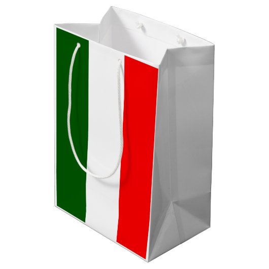 Sac cadeau design pour drapeaux italiens (Dos Angle)