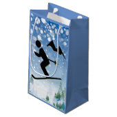 Sac cadeau design ski (Dos Angle)