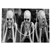 Sac cadeau d'Halloween effrayant (Dos)