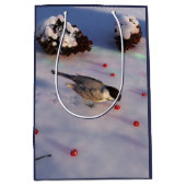 Sac cadeau d'hiver de poulet (Devant)