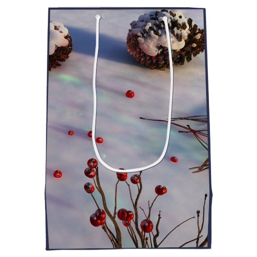 Sac cadeau d'hiver de poulet (Dos)